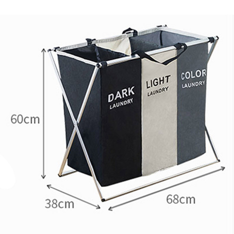 Skalbinių rūšiuotojas Aliuminis krepšelis Drabužiai Modernūs skalbiniai miegamojo kojinių rūšiuotojai Namų vonios sulankstomi