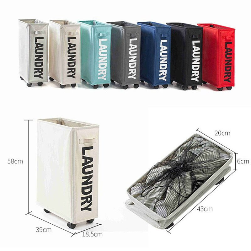 Szennyeskosár Vízálló tárolótáska Összehajtható tároló kerekekkel Szövetkosár Különféle tárolódoboz Háztartási kellékek doboza