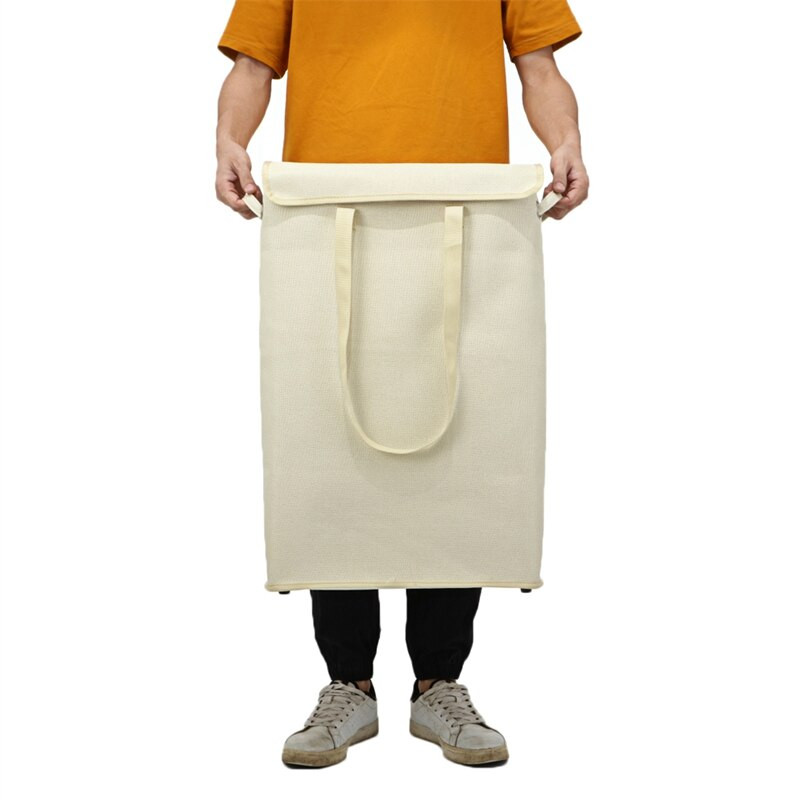 Összecsukható piszkos szennyeskosár Összecsukható kosártartó Szemeteszacska-akadály fedővel Ruhatároló kosarak Mosási akadály