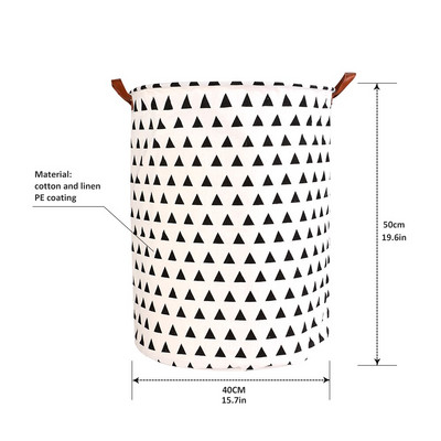 Vászon vízálló mosodai rendszerező kosár nagy űrtartalmú ruhaneműk akadályai piszkos ruhák tároló táska játék otthoni tároló doboz