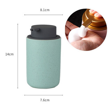 Απλή κεραμική φιάλη με αφρό Push τύπου Nordic Style Foaming Hand Dispenser Bottle Sanitizer Portable Liquid Sub-bottle