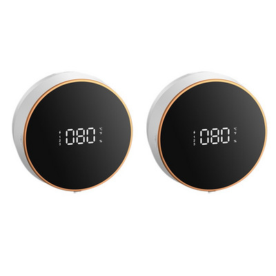 Индукционен безконтактен автоматичен дозатор за сапун Висяща стена Интелигентен инфрачервен сензор Автоматично разпенване Безплатен дезинфектант за ръце Инструмент