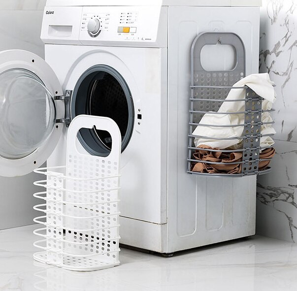 Coș de rufe montat pe perete 1 BUC Coș de rufe pliabil Coș de depozitare portabil pentru haine murdare Coș de depozitare pentru haine montat pe perete