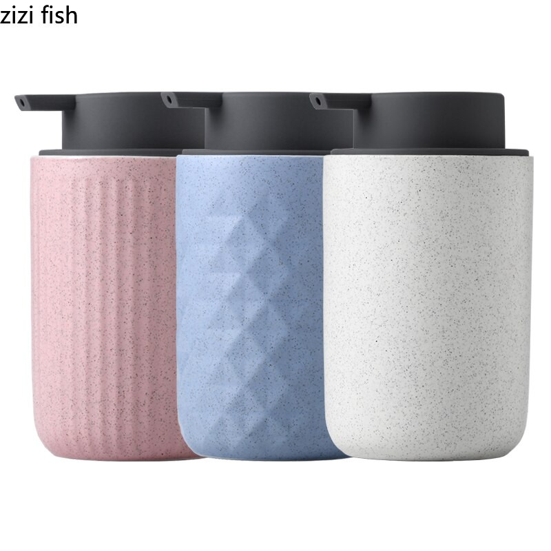 Керамична бутилка с лосион Консумативи за баня Дезинфектант за ръце Бутилка Контейнер с лосион Аксесоари за баня Натиснете, за да разпределите Бутилки