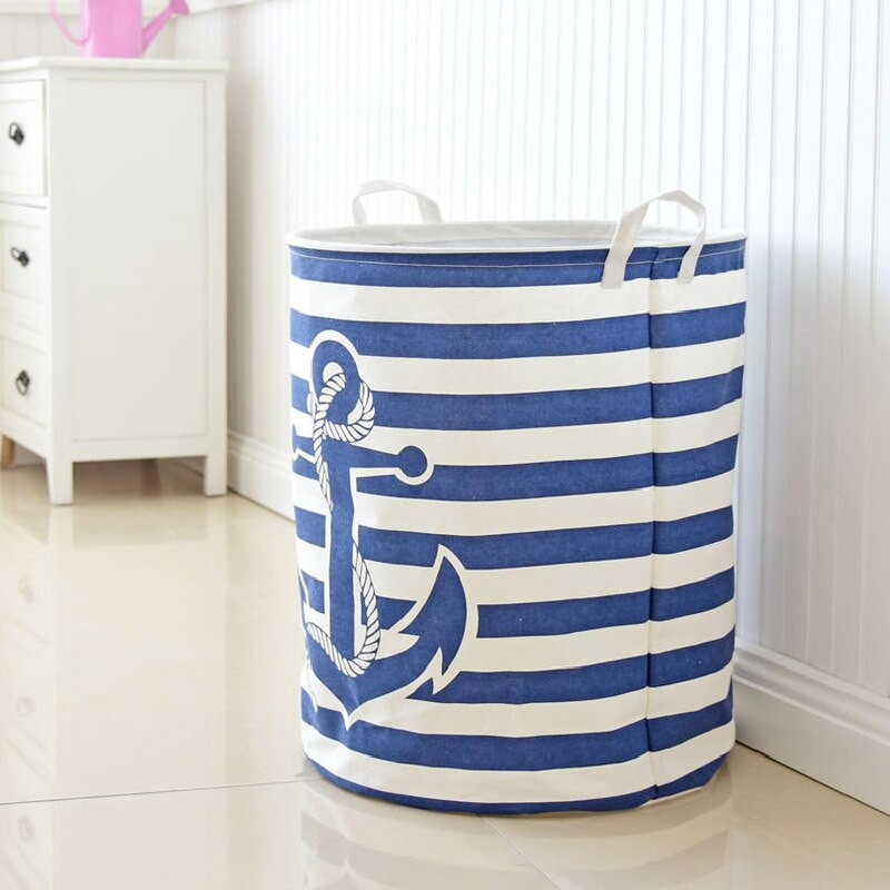 Coș de rufe pentru copii, ștanțat la cald, pliabil, organizator mare de depozitare, accesorii pentru animale de companie, haine, jucării, pungi de depozitare, acasă, sufragerie, dormitor