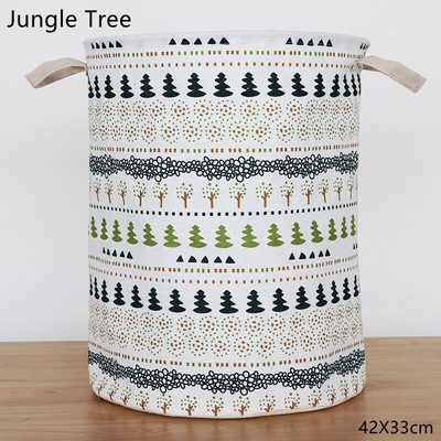 Nešvarių skalbinių krepšelis sulankstomas didelės talpos drabužių laikymo kibiras Vaikų žaislų krepšelis namo vandeniui atsparus tvarkytuvas su rankenomis