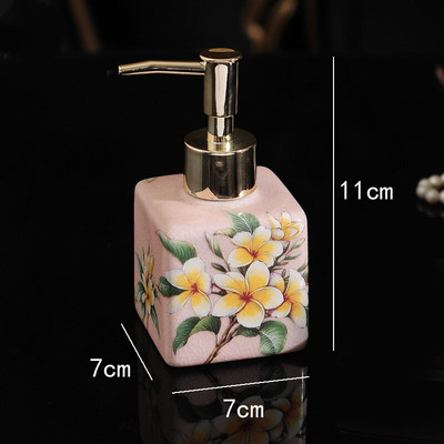 Sticlă de săpun din ceramică europeană Accesorii pentru baie Spumă Dozator de săpun Loțiune de bucătărie Dezinfectant pentru mâini Sticla de șampon de depozitare