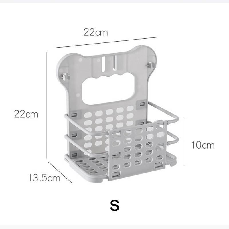 Coș pliabil pentru haine murdare, fără găuri, agățat pe perete, coș de depozitare pentru haine murdare. Depozitare multifuncțională pentru baie pentru acasă