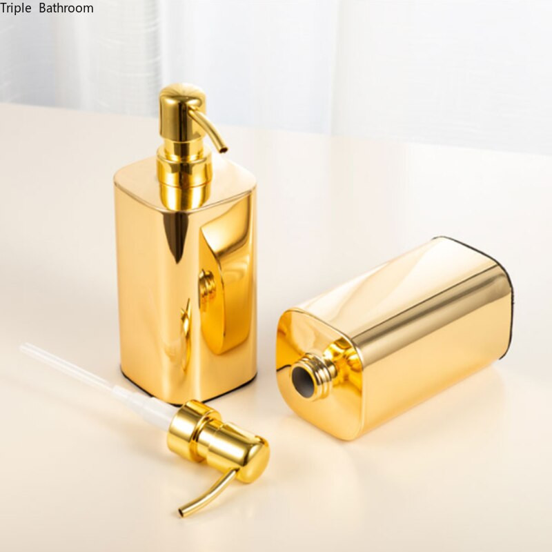 Nordic muilo dozatorius nerūdijančio plieno namų šampūnas dušo želė buteliukai apyrankės dozatorius vonios kambario priedai skysčio talpykla