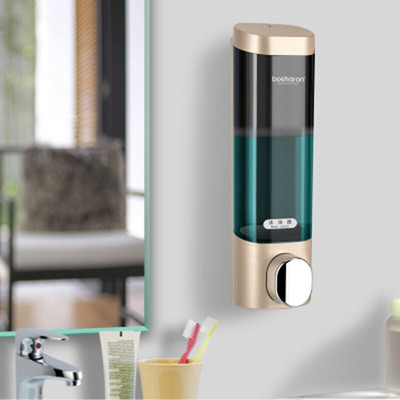 Дозатор за сапун Аксесоари за баня Монтирани на стена Бутилки за шампоан Тройни дозатори за перилен препарат Душ гел 300 мл Пластмасов домашен хотел