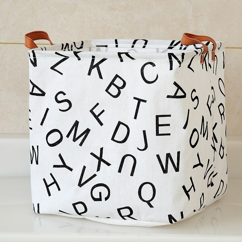 Összecsukható ruhatároló kosár Háztartási négyzet koszos ruhatáska pamut vászon szennyes kosár Különböző cikkek Gyermekjátékok Szervező