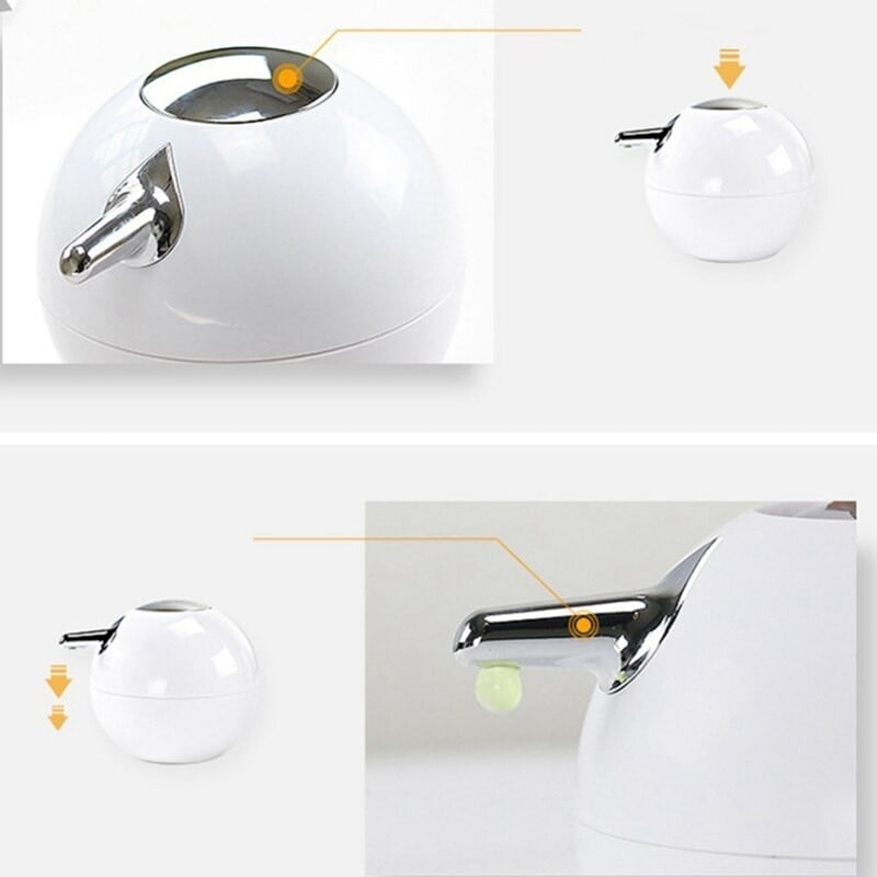 380 ml presuojami nešiojamieji skysto muilo dozatoriai Creative Spherical Bathroom Praktinis šampūnas dušo želė vonios kambariui