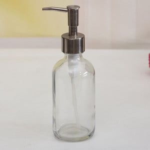 Скандинавска стъклена бутилка за лосион Бутилка за домашна баня Течен сапун Бутилка за шампоан Помпа за лосион Бутилка Държач за душ гел Празен контейнер