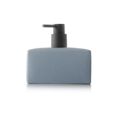 Paprastas stačiakampis keraminis nešiojamas muilo dozatorius šampūno buteliukas rankų dezinfekavimo indelis vonios kambario priedai 500 ml losjono buteliukas