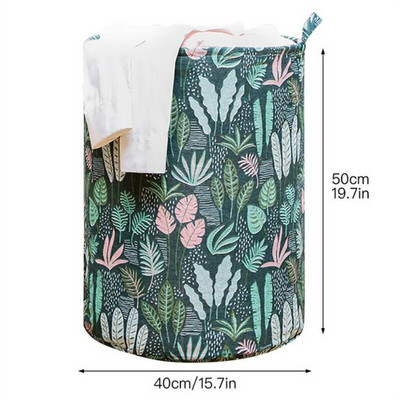 Ruházati mosókosarak 1 db otthoni használatra Fürdőszoba Macska Nyomtatás Helytakarékosság Otthon Gyerekek Játéktároló doboz Mosodai vödör rendszerezők
