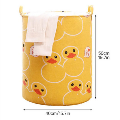 Ruházati mosókosarak 1 db otthoni használatra Fürdőszoba Macska Nyomtatás Helytakarékosság Otthon Gyerekek Játéktároló doboz Mosodai vödör rendszerezők
