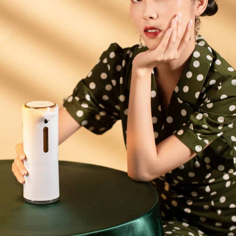 UOSU automatinis muilo dozatorius USB įkraunamas infraraudonųjų spindulių indukcinių putų muilo dozatorius išmanusis sterilizuojantis buitinis muilo dozatorius