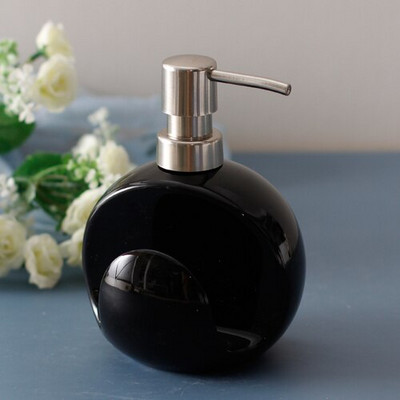Kerámia szappanos üveg Essence flakon Folyékony hab Szappan adagoló Konyhai kézmosó adagoló samponos flakon Fürdőszoba Kiegészítők