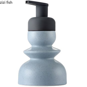 Ceramic Foaming Soap Pump Dispenser Dispenser Liquid Dispenser Nordic Sub-Bottleling Mousse Foam Press Μπουκάλια Αξεσουάρ μπάνιου