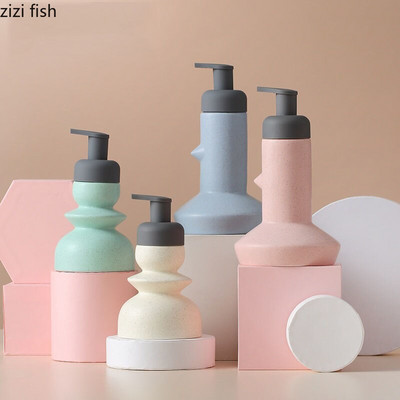 Keramička pumpa za sapun Dozator za boce Dozator za tekućinu Nordic Sub-flacing Mousse Foam Press boce Kupaonski pribor