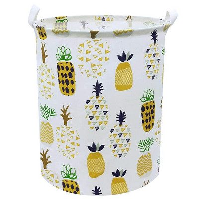 Višenamjenska Rainbow korpa za rublje Vodootporna pamučna košara za pohranu prljave odjeće Sklopivi organizator za igračke Kanta za spavaću sobu Kupaonica