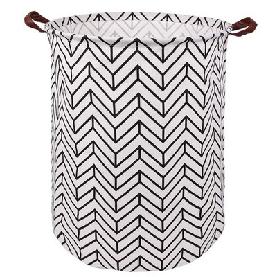 Višenamjenska Rainbow korpa za rublje Vodootporna pamučna košara za pohranu prljave odjeće Sklopivi organizator za igračke Kanta za spavaću sobu Kupaonica