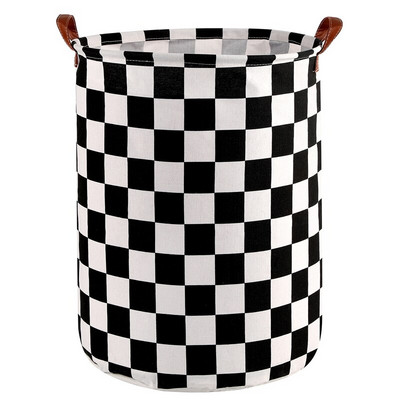 Višenamjenska Rainbow korpa za rublje Vodootporna pamučna košara za pohranu prljave odjeće Sklopivi organizator za igračke Kanta za spavaću sobu Kupaonica