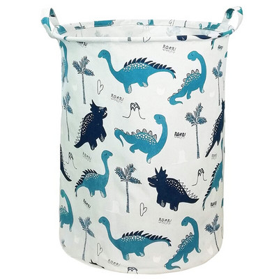 Višenamjenska Rainbow korpa za rublje Vodootporna pamučna košara za pohranu prljave odjeće Sklopivi organizator za igračke Kanta za spavaću sobu Kupaonica