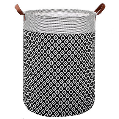 Višenamjenska Rainbow korpa za rublje Vodootporna pamučna košara za pohranu prljave odjeće Sklopivi organizator za igračke Kanta za spavaću sobu Kupaonica