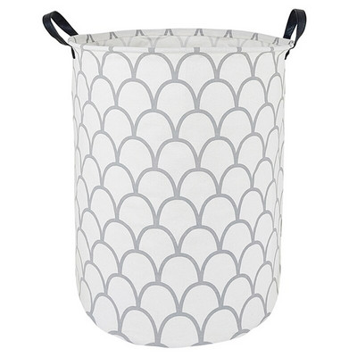 Višenamjenska Rainbow korpa za rublje Vodootporna pamučna košara za pohranu prljave odjeće Sklopivi organizator za igračke Kanta za spavaću sobu Kupaonica