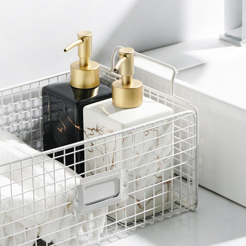 1 bucată dozator de săpun lichid, ceramică, pentru călătorie, toaletă portabilă, gel de duș, dozator de șampon, recipient pentru sticle, accesorii pentru baie