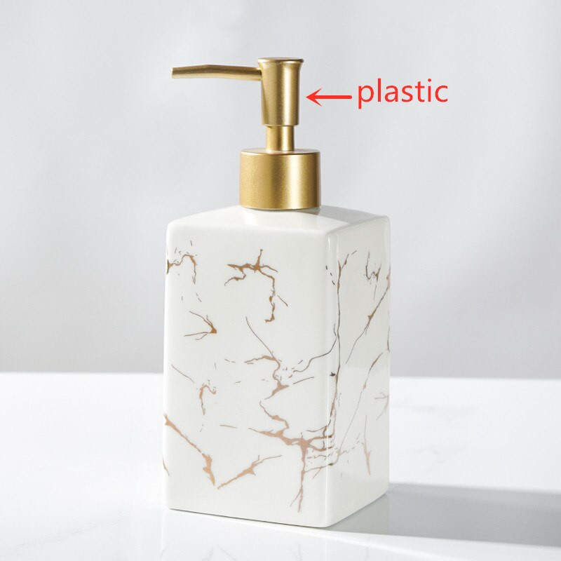 1 bucată dozator de săpun lichid, ceramică, pentru călătorie, toaletă portabilă, gel de duș, dozator de șampon, recipient pentru sticle, accesorii pentru baie