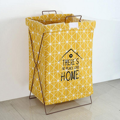 Összehajtható szennyeskosarak Vízálló mosodai akadály fogantyúval Nagy tárolótáska Piszkos ruhakosár Fürdőszoba Ruhatartó