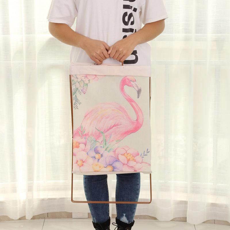 Összehajtható szennyeskosarak Vízálló mosodai akadály fogantyúval Nagy tárolótáska Piszkos ruhakosár Fürdőszoba Ruhatartó