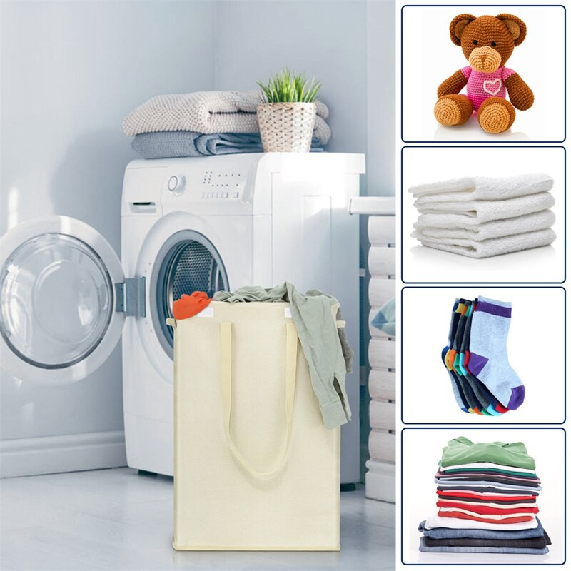 Coș pliabil pentru rufe murdare Coș pliabil Coș de gunoi Coș cu capac Coșuri de depozitare pentru rufe Coș de spălat