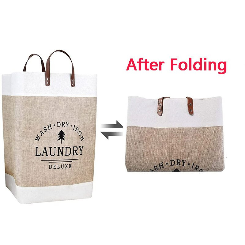 Szennyes kosár Összehajtható koszos ruha kosár nagy kapacitású gyerek játékok ruha tároló táska összecsukható szennyes akadály Otthoni szervező