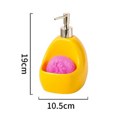 Keraminis losjono buteliuko muilo dozatorius Rankų dezinfekavimo priemonės buteliukas namuose Vonios reikmenys Muilo indų šampūno buteliukas Dvejos paskirties buteliukai