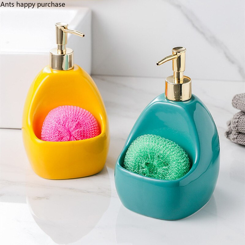 Keraminis losjono buteliuko muilo dozatorius Rankų dezinfekavimo priemonės buteliukas namuose Vonios reikmenys Muilo indų šampūno buteliukas Dvejos paskirties buteliukai