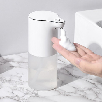 Автоматичен индукционен сензор Дозатор за разпенващ сапун Безконтактна машина за миене на ръце Инструмент за миене на ръце за баня Безконтактен дозатор за сапун