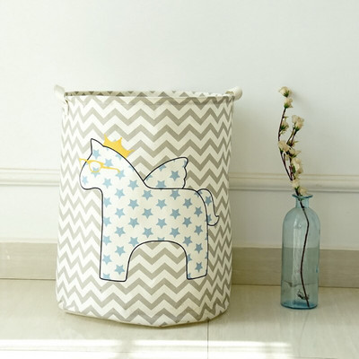 40*50cm Coș mare de rufe Coș de depozitare pentru jucării Coș de spălat haine murdare articole diverse Cutie coșuri de depozitare