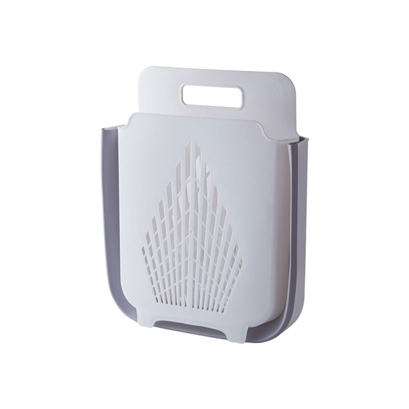 Saliekams veļas grozs Pie sienas saliekams, saliekams vannas istabas glabātuve