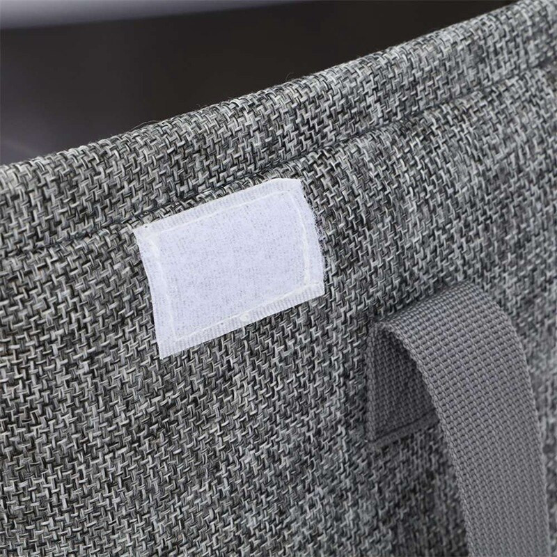 Сгъваема кошница за пране Кошница за съхранение с капак Домакински