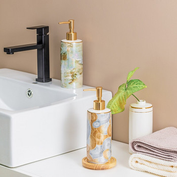Κεραμικοί φορητοί διανομείς σαπουνιού Nordic Style Hand Sanitizer Pumps Σαμπουάν Conditioner Body Wash Sub-Bottle Dispensers μπάνιου