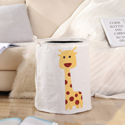 Coș de rufe super mare de 40x50cm, cu șnur, haine murdare, rotunde, jucării, găleată pliabilă anti-praf, coș mare pentru butoi de depozitare