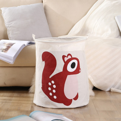 Coș de rufe super mare de 40x50cm, cu șnur, haine murdare, rotunde, jucării, găleată pliabilă anti-praf, coș mare pentru butoi de depozitare