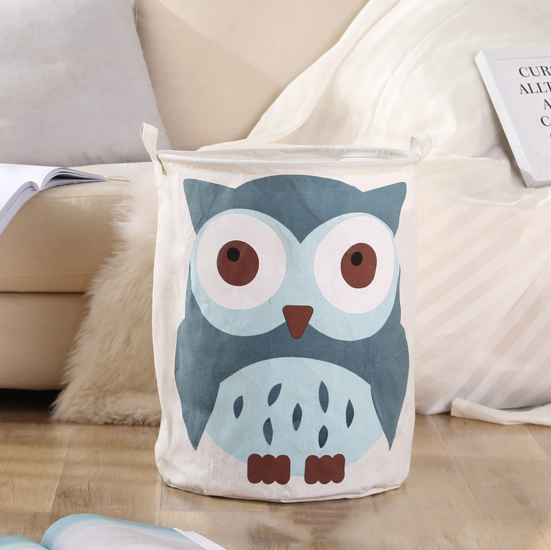 Coș de rufe super mare de 40x50cm, cu șnur, haine murdare, rotunde, jucării, găleată pliabilă anti-praf, coș mare pentru butoi de depozitare