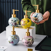 1vnt Keramikos skystas losjonas buteliukas šampūnas dušo želė dozuojamas buitinis vonios kambario priedai tualeto muilo dozatoriaus siurblys