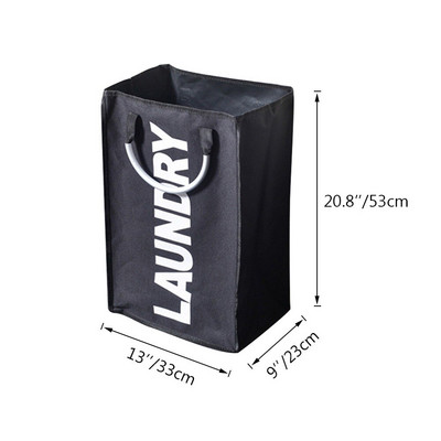 Coș de rufe rezistent la apă Coș pentru haine murdare Coș pliabil pentru depozitare articole diverse Coș de depozitare cu mânere