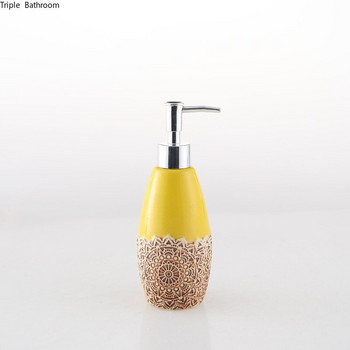 1 τεμ 320ml Ceramics Soap Dispenser European Style Bottles Dispenser Σαμπουάν Wristband Hand Dispenser Αξεσουάρ μπάνιου
