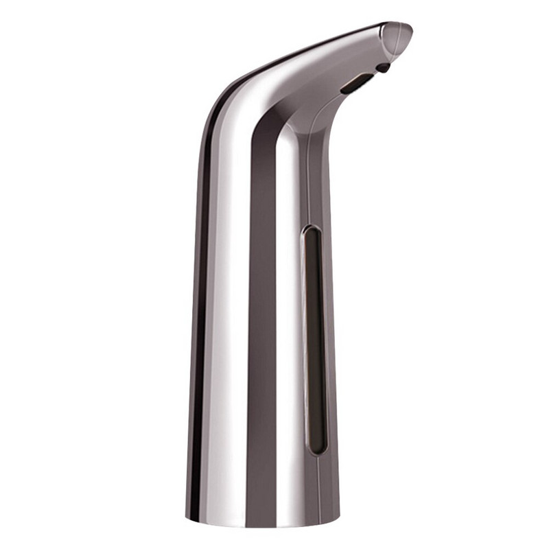 Dozator automat de săpun de 400 ml, cu infraroșu, fără atingere, cu senzor inteligent, dezinfectant pentru mâini, șampon de inducție